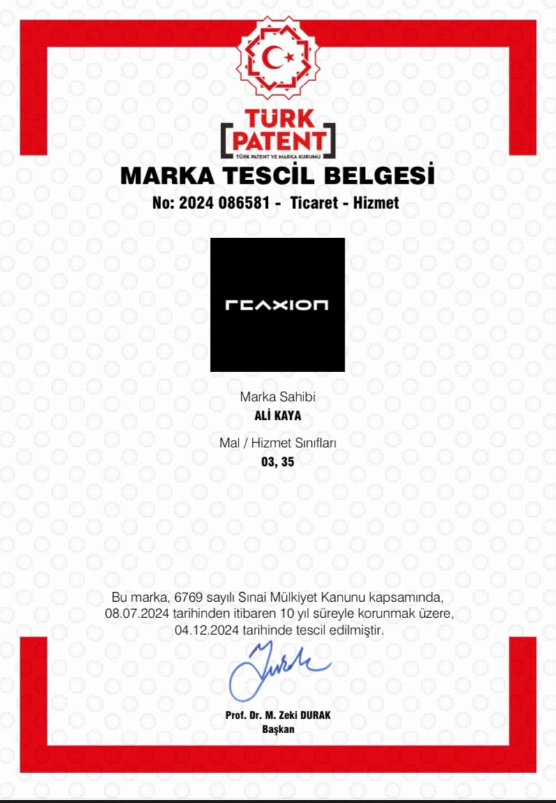 Marka Tescil Belgesi